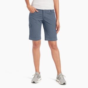 Kuhl SPLASH 11" Shorts‎ in Metal Blue Women's Size 12 Outdoor Hiking